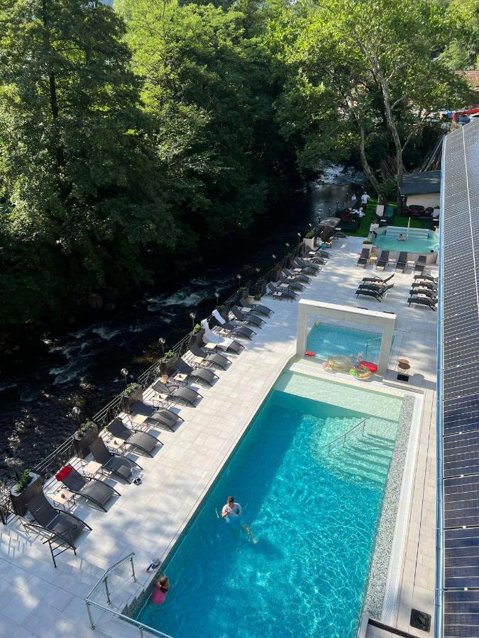 Hotel Holiday Maria Băile Herculane Esterno foto